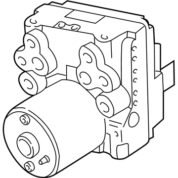 1997 Audi A4 Quattro ABS Control Module - 8D0-614-111-C