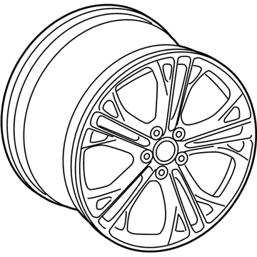 Audi R8 Alloy Wheels - 420-601-025-AR