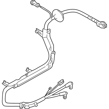 Audi A4 Battery Cables - 8E1-971-225-L