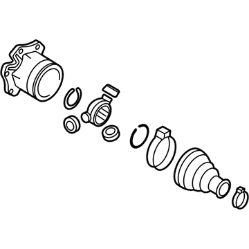 Audi S4 CV Joint - 8W0-498-103-A