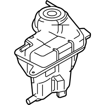 Audi Coolant Reservoir - 4F0-121-403-AA