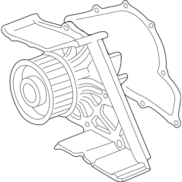 Audi A4 Quattro Water Pump - 06C-121-004-HX