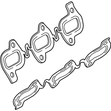 Audi Exhaust Manifold Gasket - 059-253-039-D