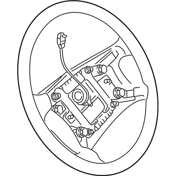 Audi Steering Wheel - 4B0-419-091-AM-74J