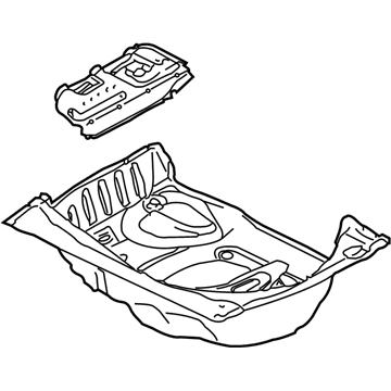 Audi A6 Floor Pan - 4F0-802-088-K