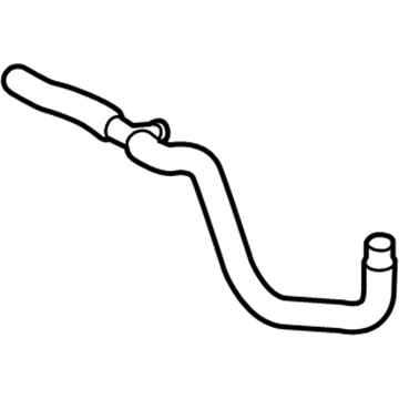 Audi TT RS Quattro Coolant Pipe - 8J0-122-051-C