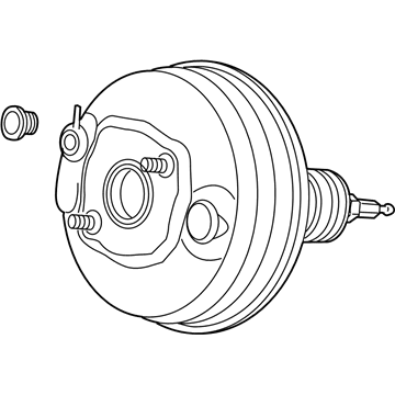 Audi S8 Brake Booster - 4H0-612-107-A