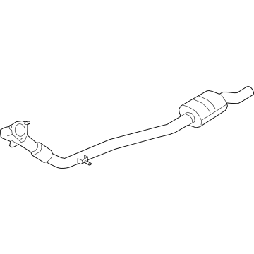 Audi A8 Quattro Muffler - 4N4-253-350-P