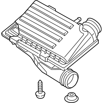 Audi Air Filter Box - 04E-129-611-AK