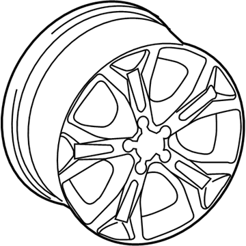 Audi A5 Alloy Wheels - 8T0-601-025-CL