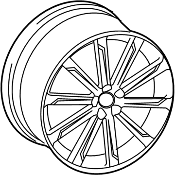 Audi A5 Alloy Wheels - 8T0-601-025-CA