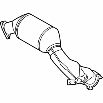 Audi A7 Sportback Catalytic Converter - 4K0-254-260-B