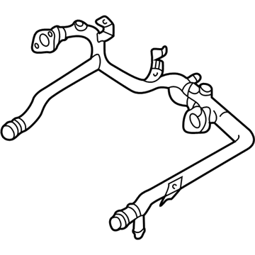 Audi Cabriolet Coolant Pipe - 078-121-071-AL