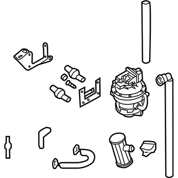 Audi Fuel Vapor Leak Detection Pump - 8E0-906-201-K