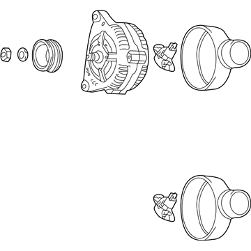 Audi A8 Quattro Alternator - 07C-903-015-B