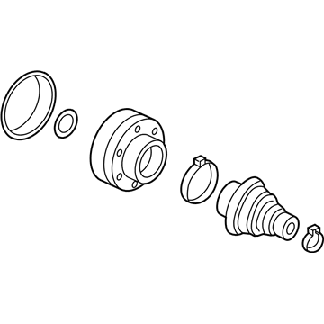 Audi TT RS Quattro CV Joint - 8V0-598-103-A