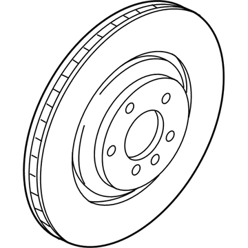 Audi Q5 PHEV Brake Disc - 80A-615-301-G