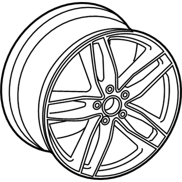 Audi RS7 Alloy Wheels - 4H0-601-025-BR