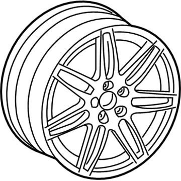 Audi RS7 Alloy Wheels - 4H0-601-025-AA