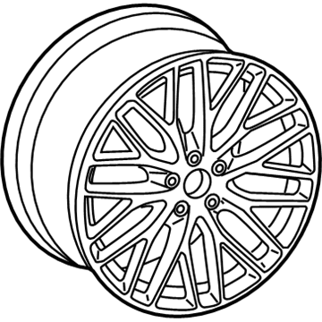 Audi RS7 Alloy Wheels - 4H0-601-025-BT