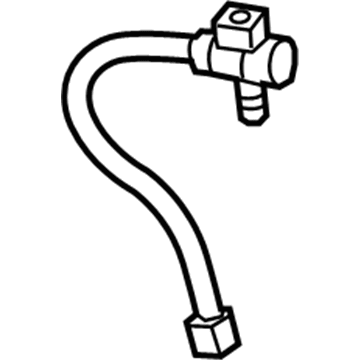 Audi Windshield Washer Hose - 8W9-955-934