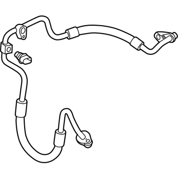 Audi A/C Hose - 1EA-816-743-J