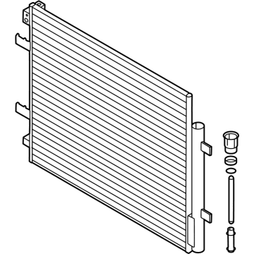 Audi A/C Condenser - 1EA-816-411-A