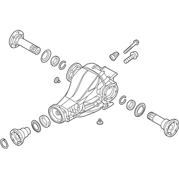 Audi S4 Differential - 0BC-500-044-B