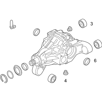 Audi Differential - 0BP-525-015-P