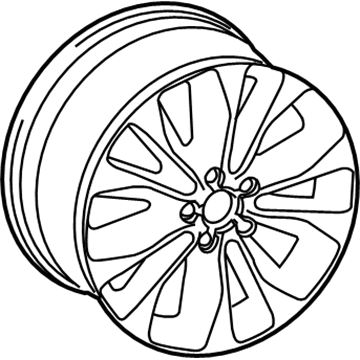 Audi Q7 Alloy Wheels - 4L0-601-025-AK