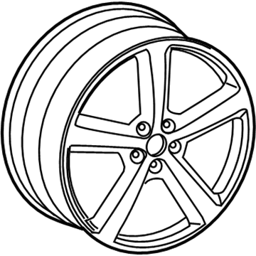 2015 Audi Q7 Alloy Wheels - 4L0-601-025-BE