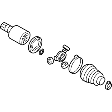 Audi CV Joint - 3C0-498-103-G