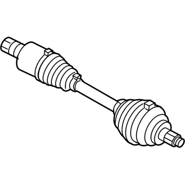 Audi 5N0-407-761-M Axle Assembly