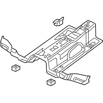 Audi Q3 Quattro Floor Pan - 8U0-803-296-TA