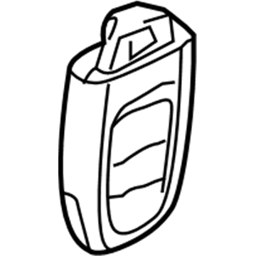 Audi Car Key - 8K0-959-754-CL-TKE