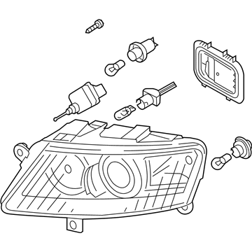 Audi S6 Headlight - 4F0-941-029-EN
