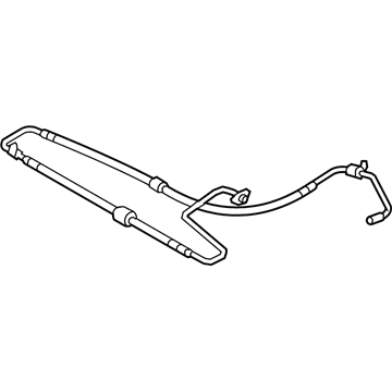 Audi S8 Power Steering Hose - 4H1-422-893-BG