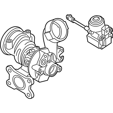 Audi Turbocharger - 04E-145-874-B