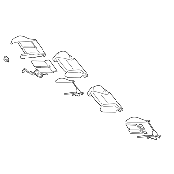 Audi Occupant Detection Sensor - 8W0-898-522-N-MTV