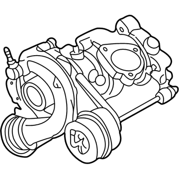 Audi A4 Quattro Turbocharger - 058-145-703-N