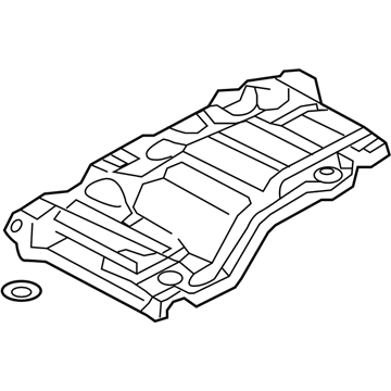 Audi TT Quattro Exhaust Heat Shield - 8S0-825-701