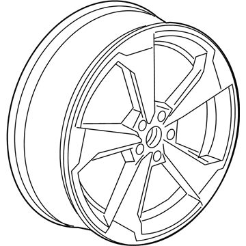 Audi S5 Sportback Alloy Wheels - 8W0-601-025-CF