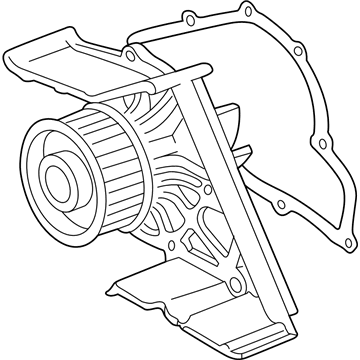 Audi A4 Quattro Water Pump - 078-121-006-X