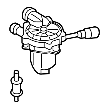 Audi Air Injection Pump - 04E-959-231-E