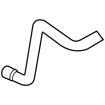 Audi Heater Hose - 80B-819-373-J