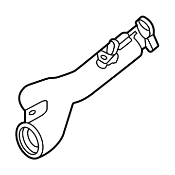 Audi Q5 PHEV Coolant Pipe - 80A-819-334-AD