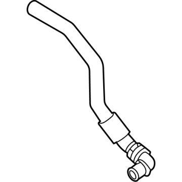 Audi Heater Hose - 80B-819-350-Q