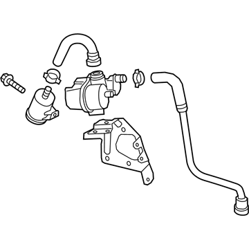 Audi Fuel Vapor Leak Detection Pump - 4N0-906-208-B