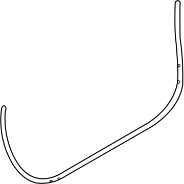 Audi e-tron GT Weather Strip - 4J3-837-911