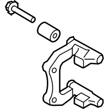 Audi S5 Brake Caliper Bracket - 8K0-615-425-A